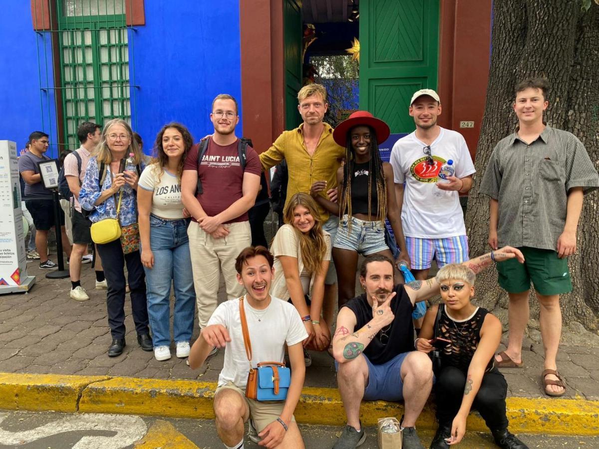Barrio Downtown Mexico City Hostel Eksteriør billede