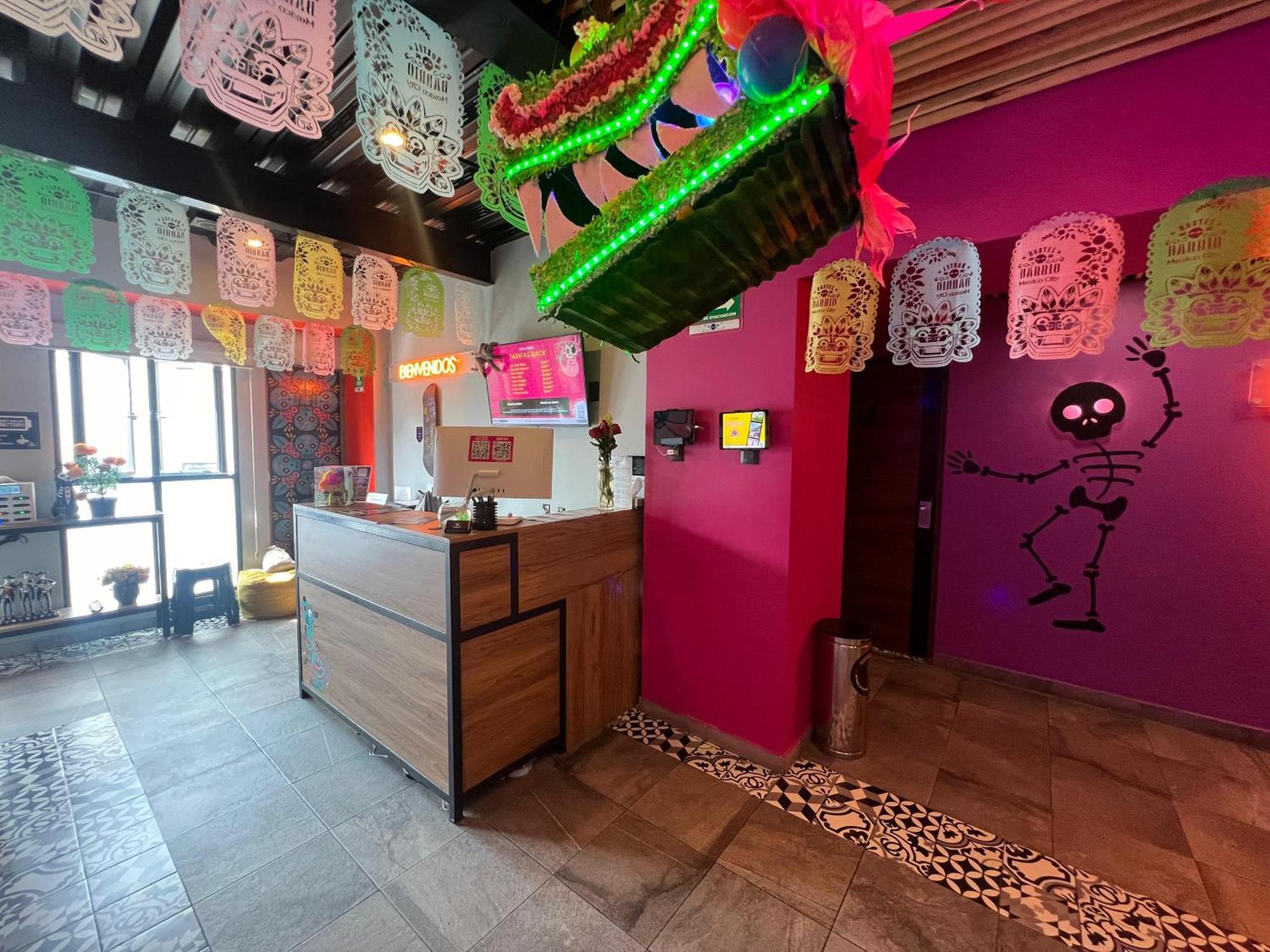 Barrio Downtown Mexico City Hostel Eksteriør billede