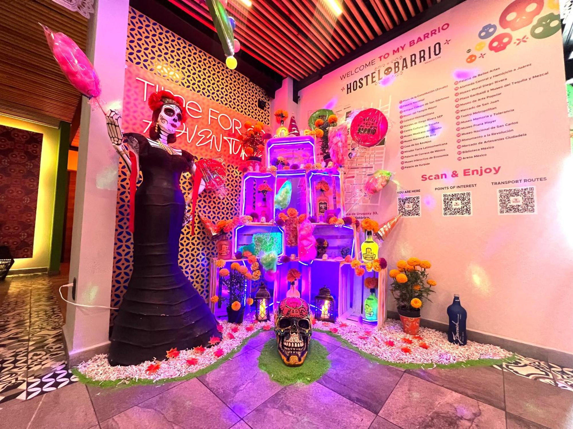 Barrio Downtown Mexico City Hostel Eksteriør billede