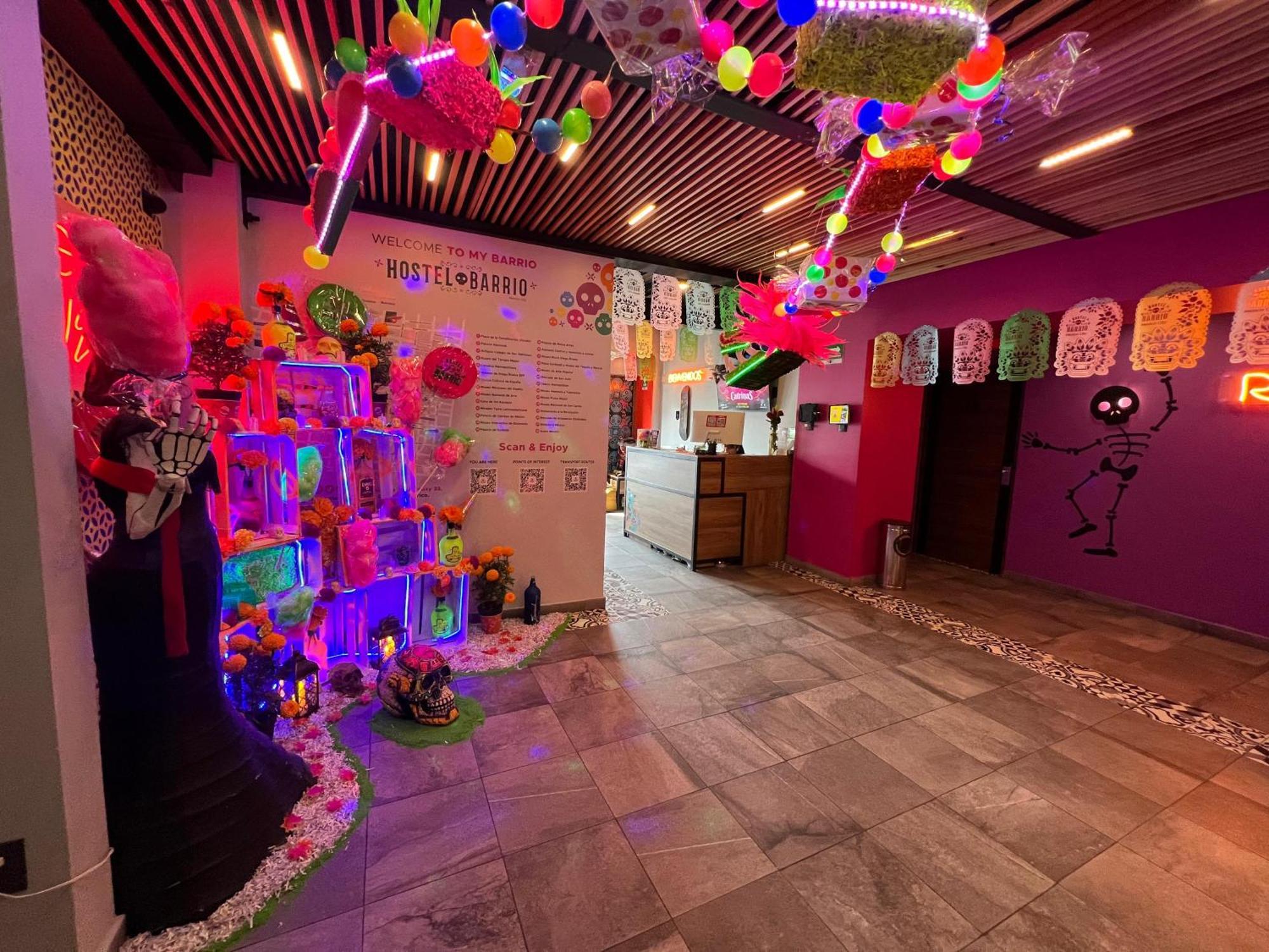 Barrio Downtown Mexico City Hostel Eksteriør billede