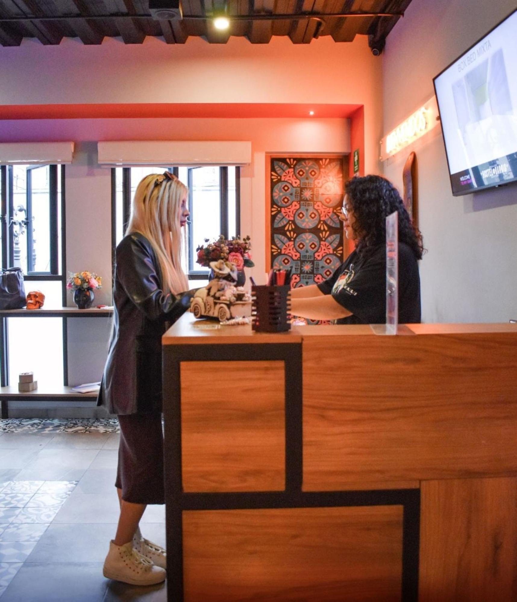 Barrio Downtown Mexico City Hostel Eksteriør billede